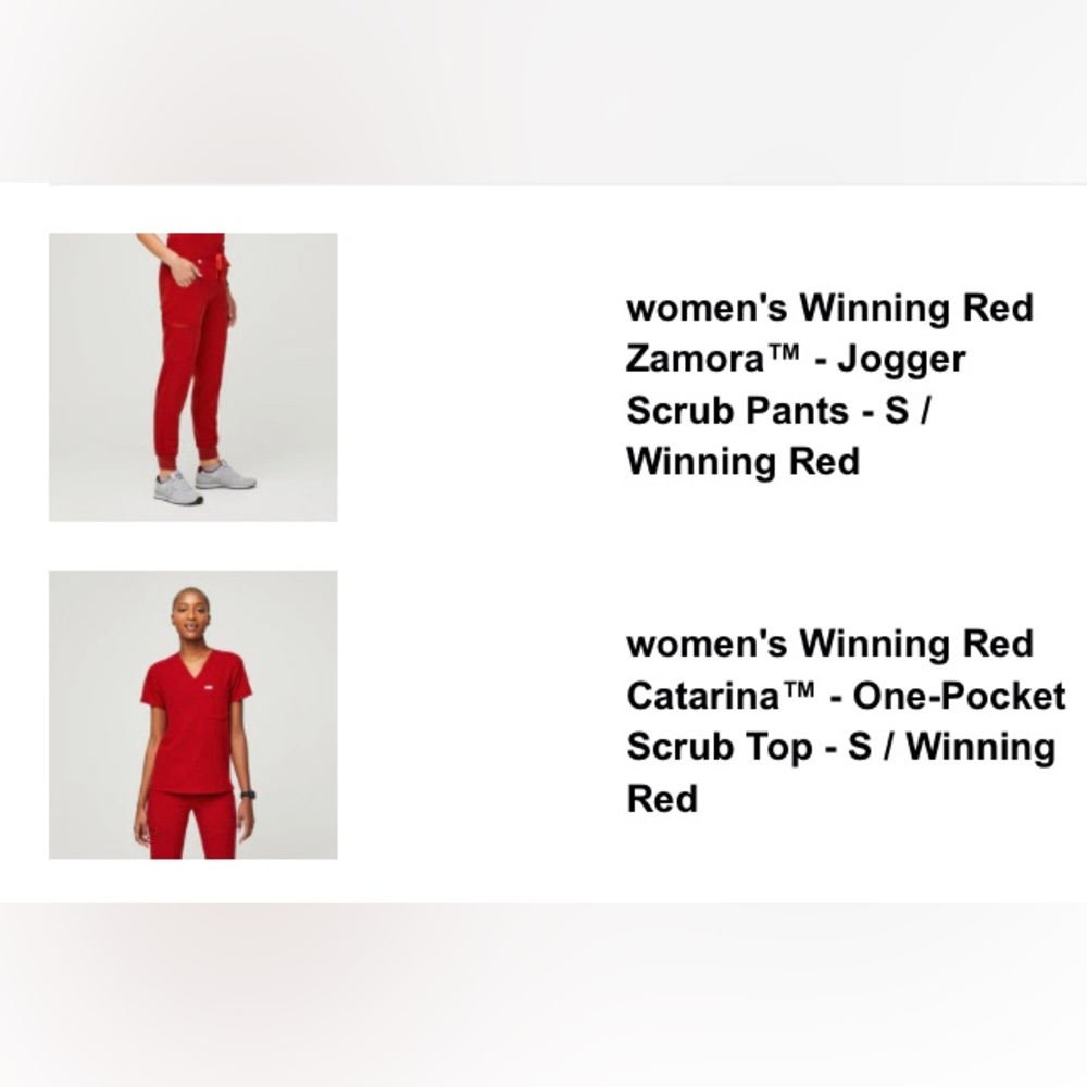 FIGS SCRUBS NWT still in ORIGINAL PACKAGE UNOPENED!